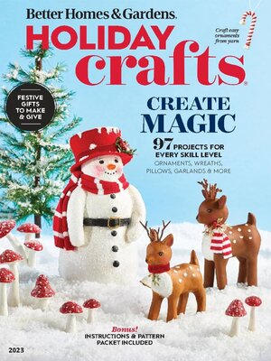 cover image of BH&G Holiday Crafts